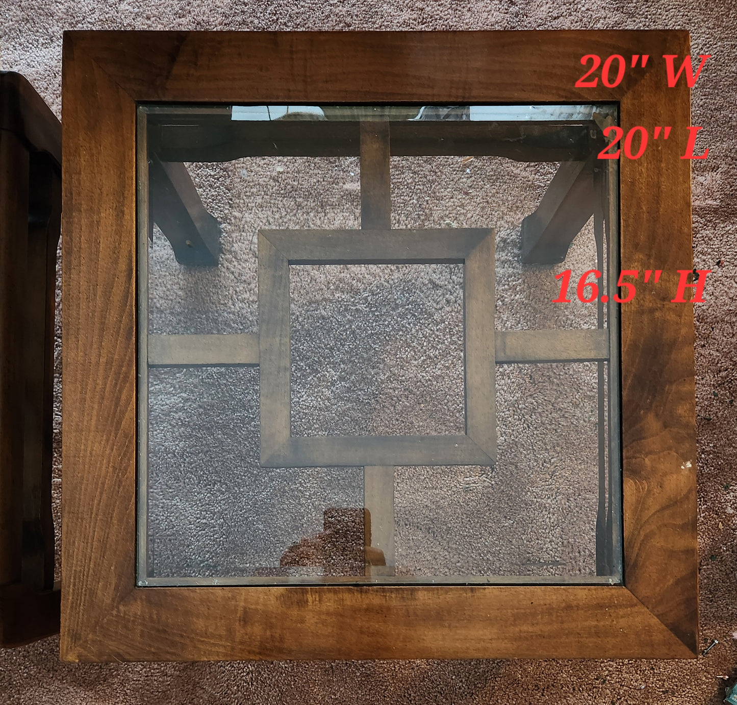Pair Asian End Tables